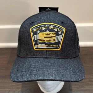 Grunt Style American Flag embroidered, This We’ll Defend,canvas snapback